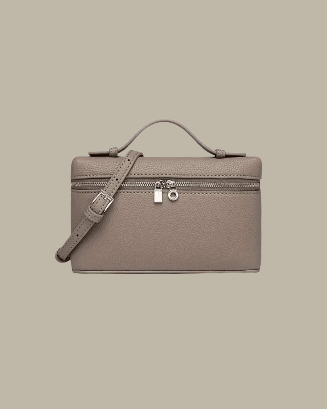 British Lunch Bag - Cognac Brown