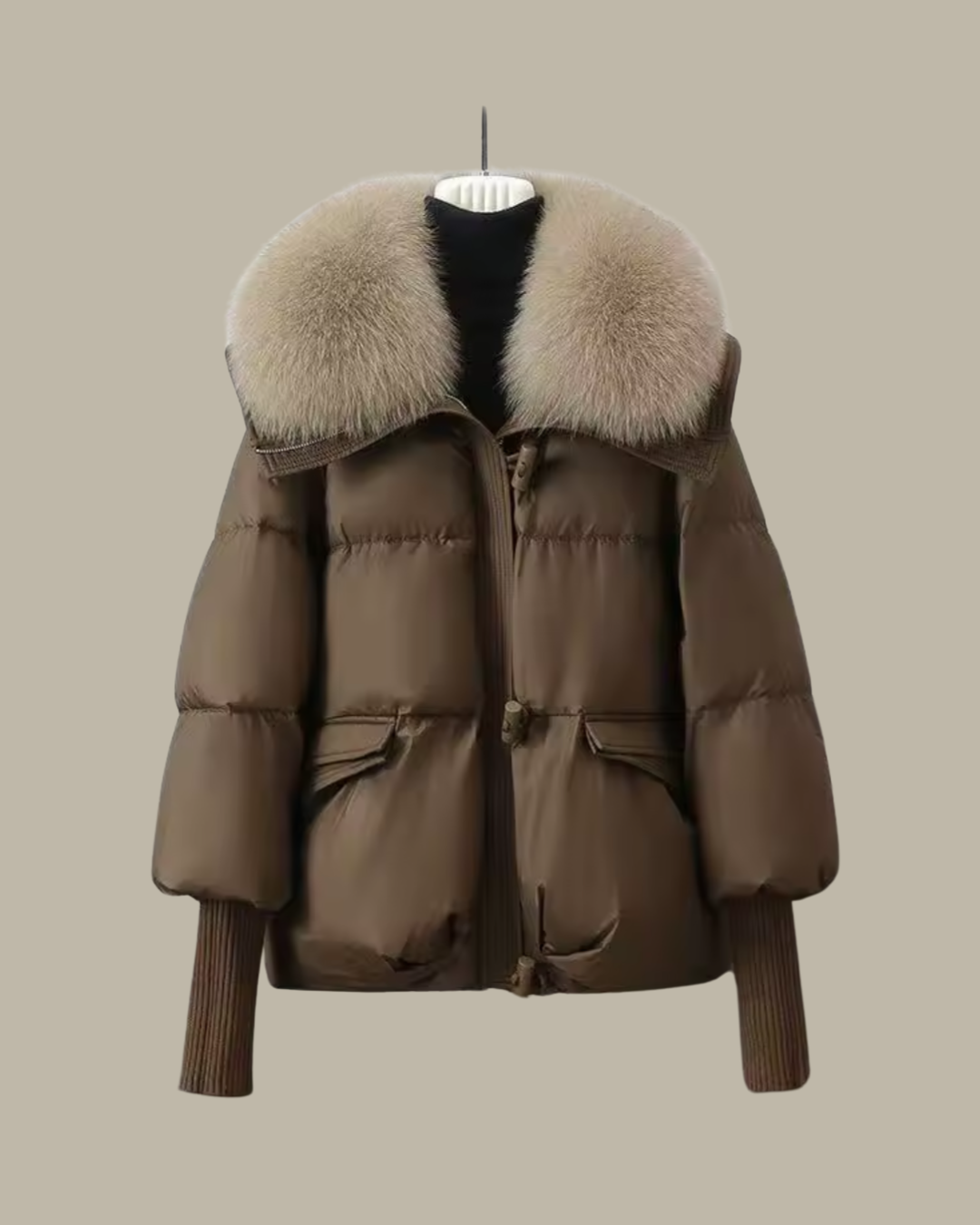 Puffer Faux Fur - "Stacy"