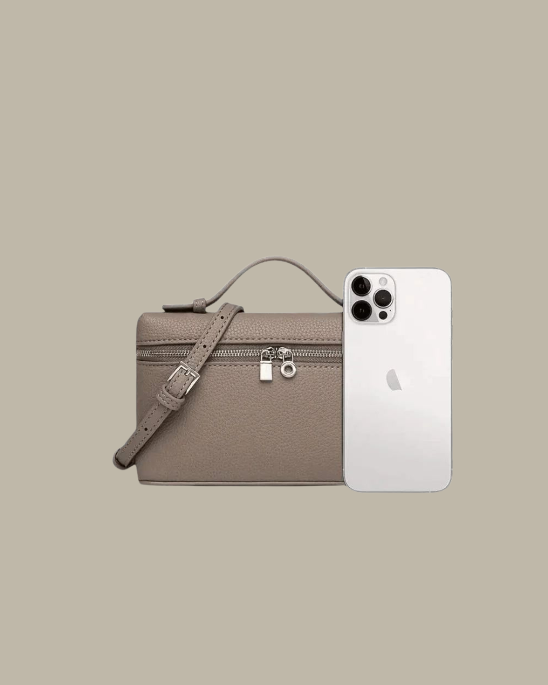 British Lunch Bag - Taupe