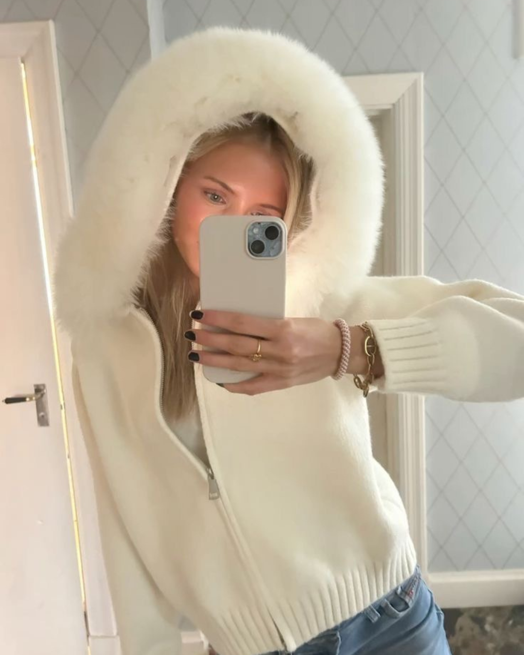 Cardigain Faux Fur - "Jolina"