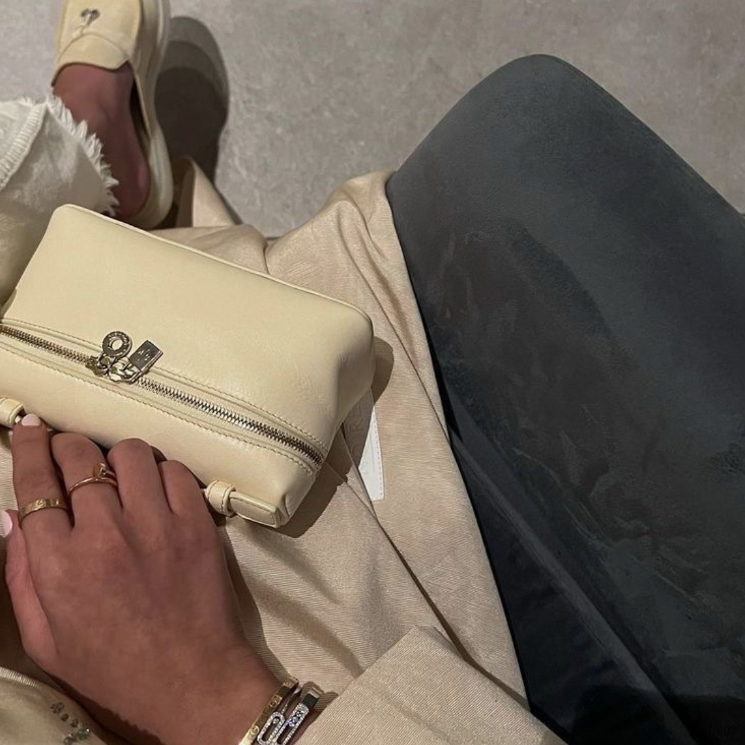 British Lunch bag - White