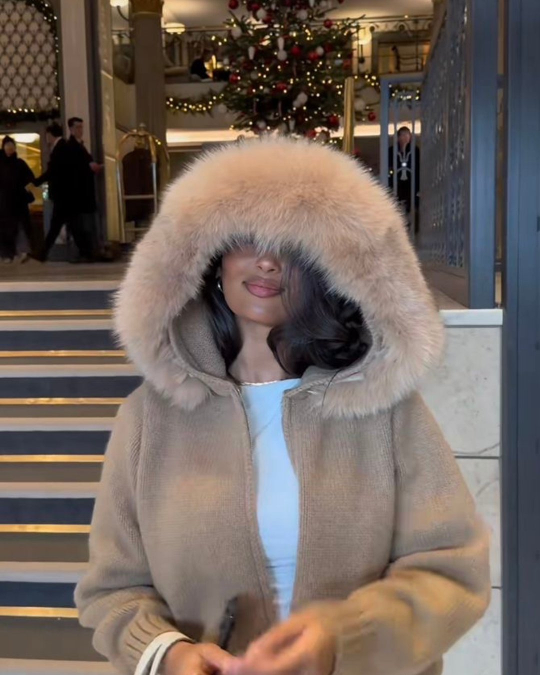 Cardigain Faux Fur - "Jolina"