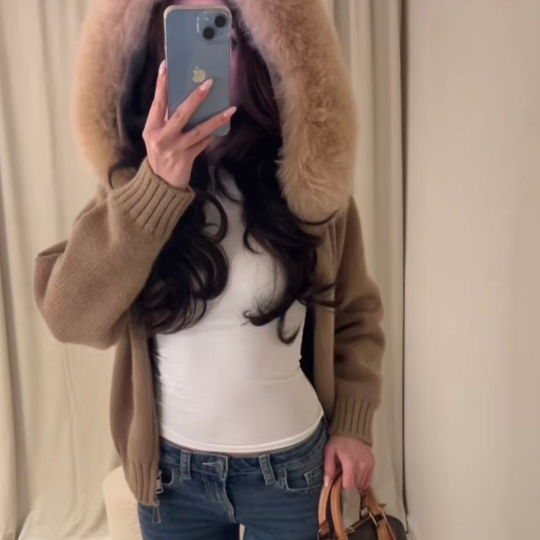 Cardigain Faux Fur - "Jolina"