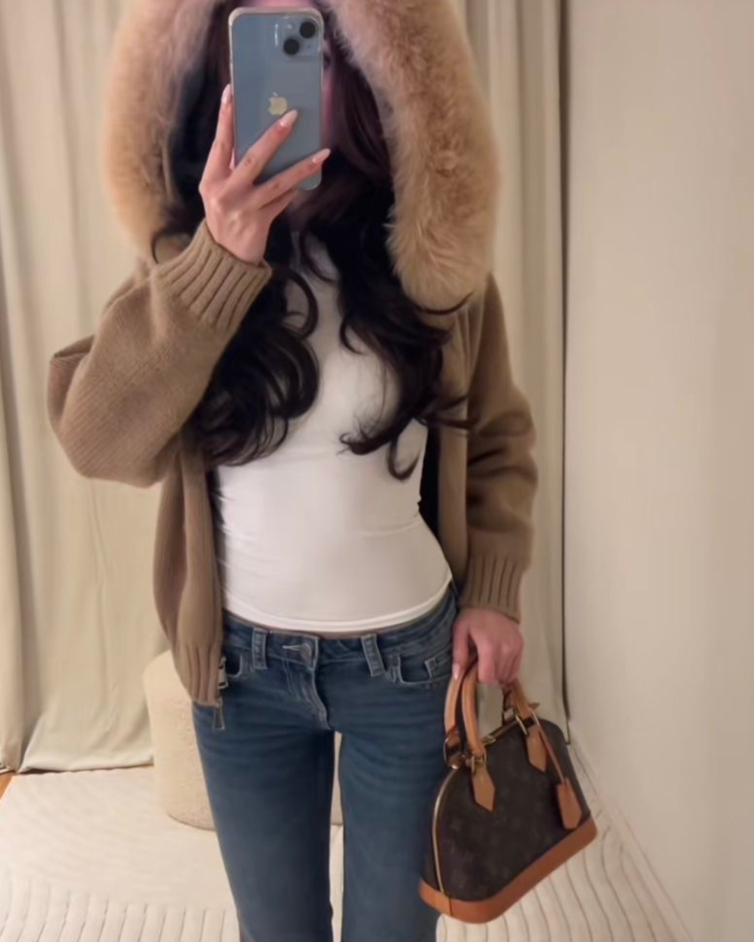Cardigain Faux Fur - "Jolina"