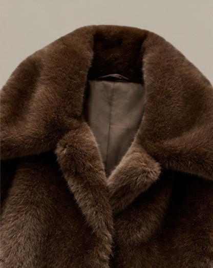 Fur Coat Faux Fur- "Chiara"