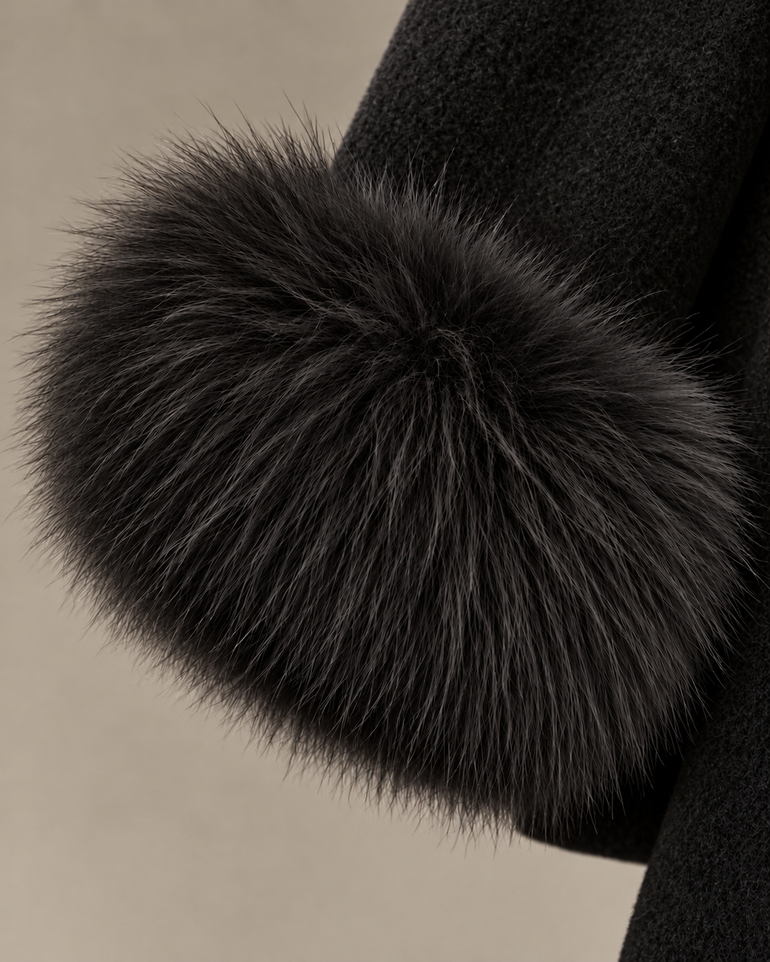 The "Mavie" Coat-  Black