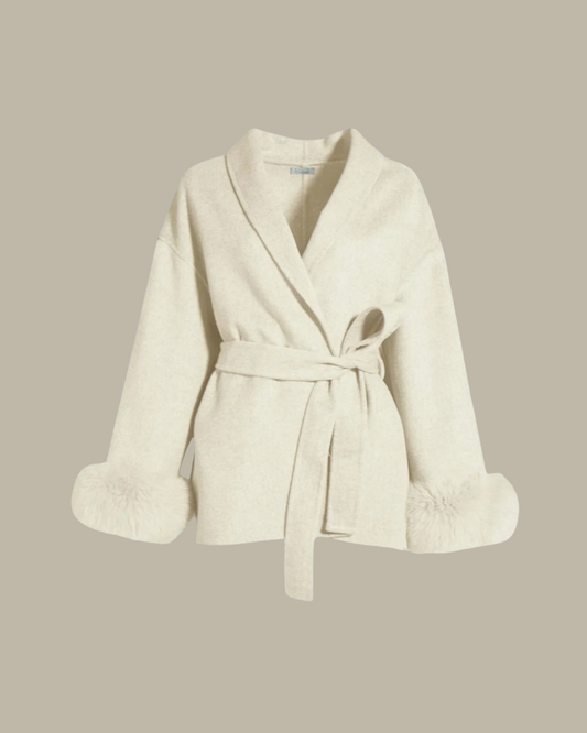 The "Mavie" Coat- Snow White