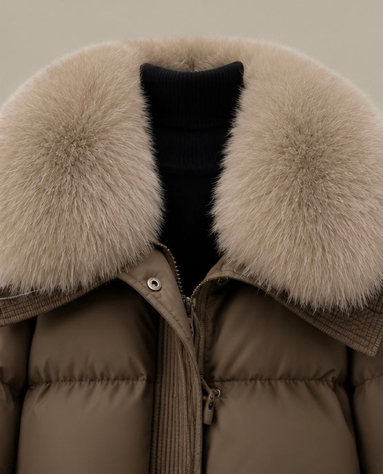 Puffer Faux Fur - "Stacy"