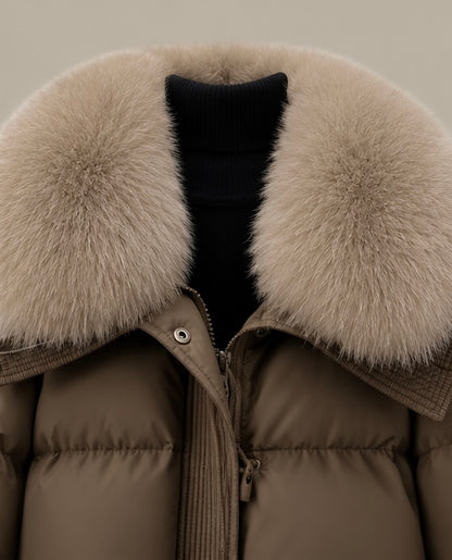 Puffer Faux Fur - "Stacy"