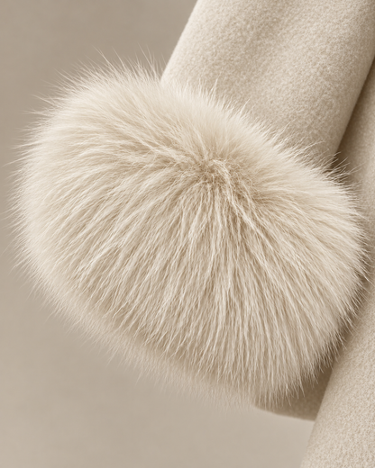 The "Mavie" Coat- Snow White