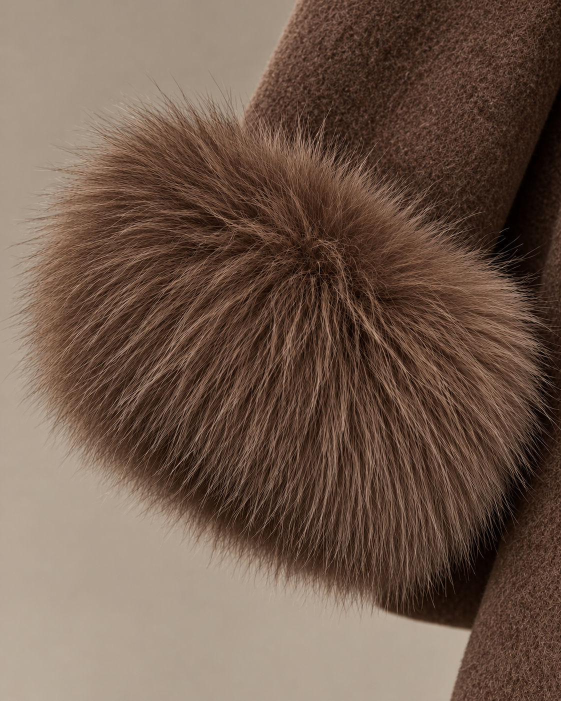 The "Mavie" Coat- Mocca Brown