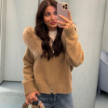Cardigain Faux Fur - "Jolina"