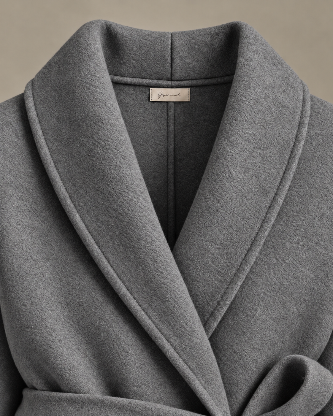The "Mavie" Coat- Wolf Grey