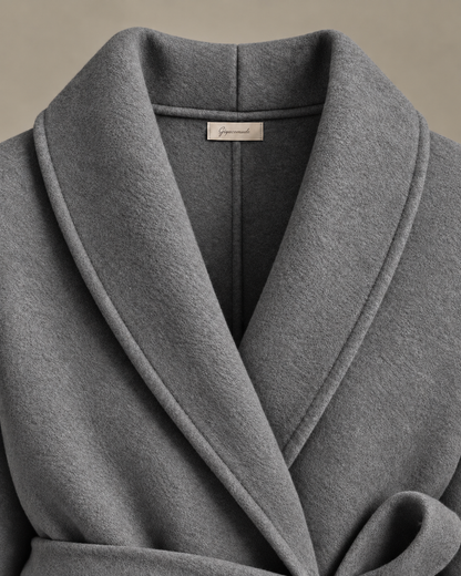 The "Mavie" Coat- Wolf Grey