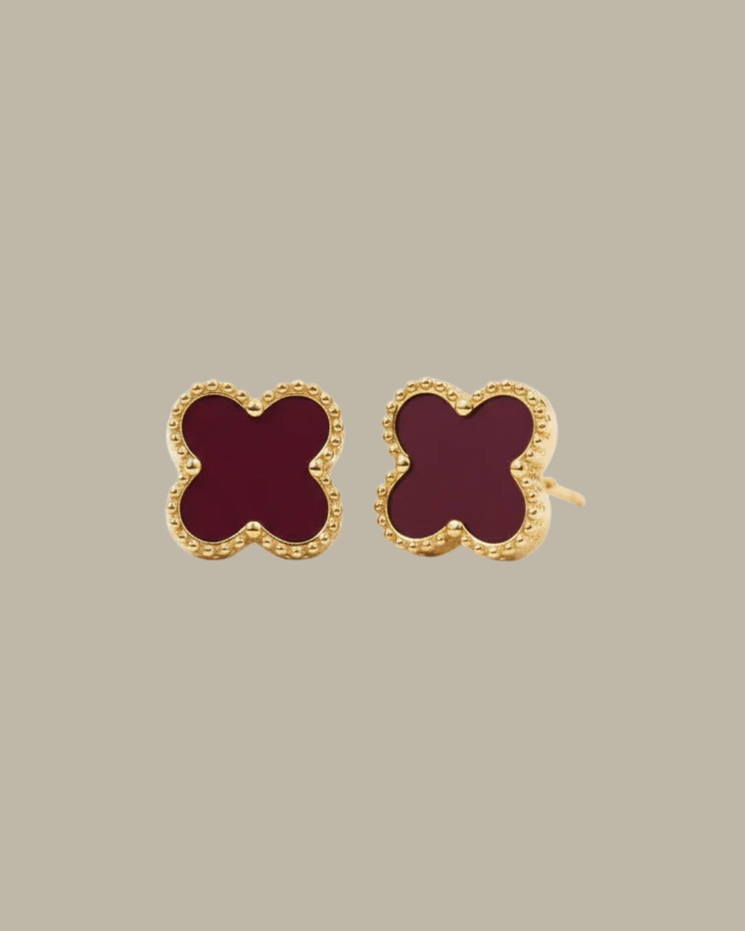 ATELIER Earring- Bordeaux