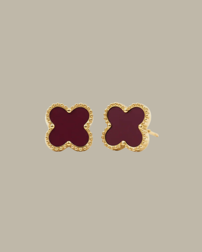 ATELIER Earring- Bordeaux