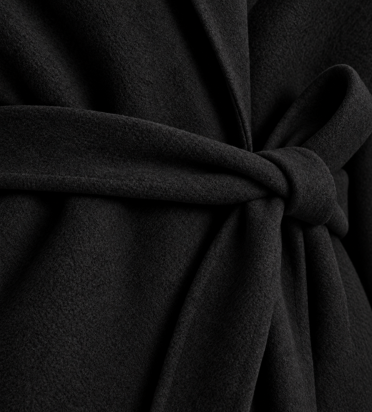 The "Mavie" Coat-  Black