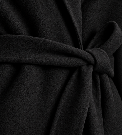 The "Mavie" Coat-  Black