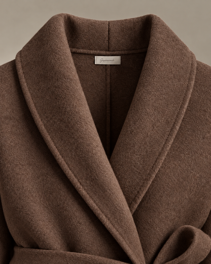 The "Mavie" Coat- Mocca Brown