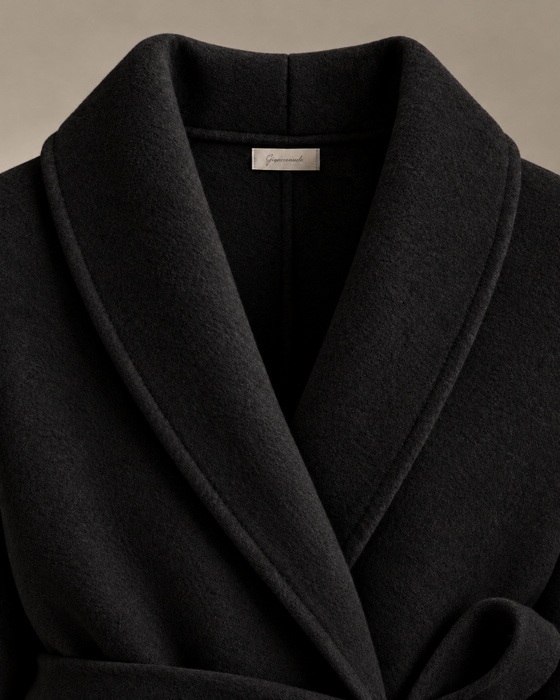 The "Mavie" Coat-  Black