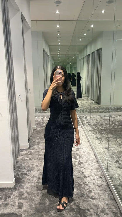 "Mavie"- Maxi Dress