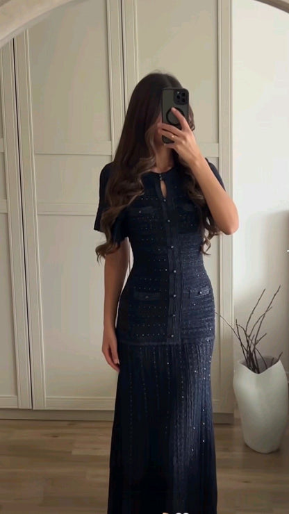 "Mavie"- Maxi Dress