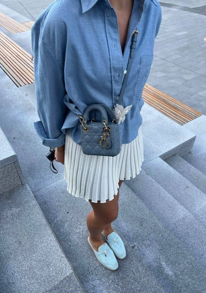 Cannes Loafer - Baby Blue