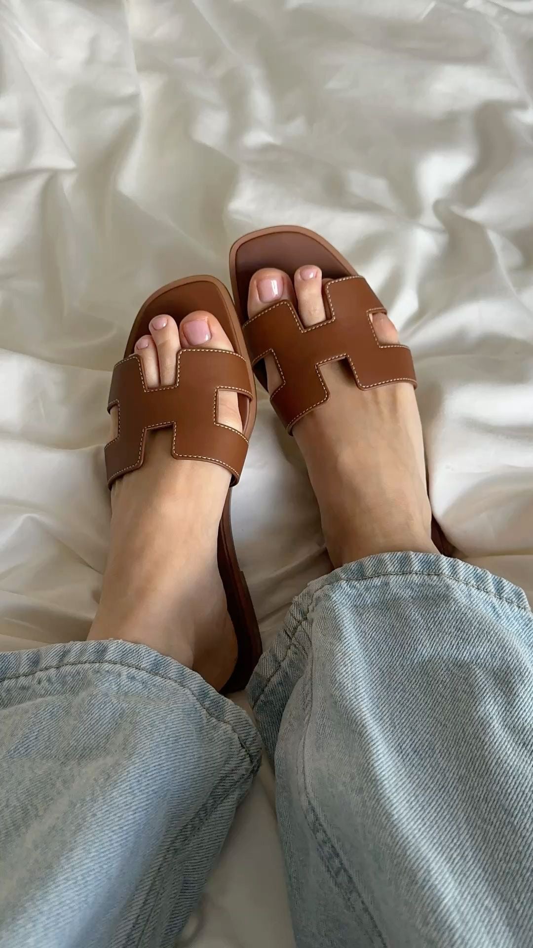 ATELIER Côte Slide- Brown