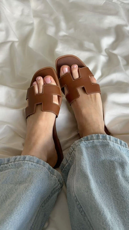 ATELIER Côte Slide- Brown