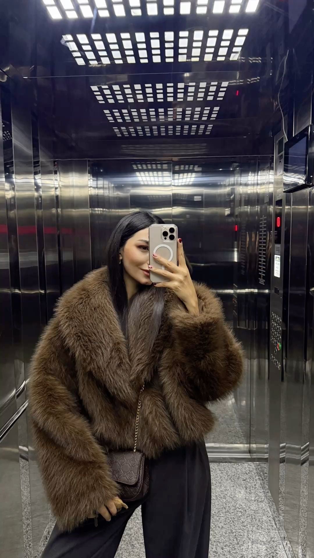 Fur Coat Faux Fur- "Chiara"