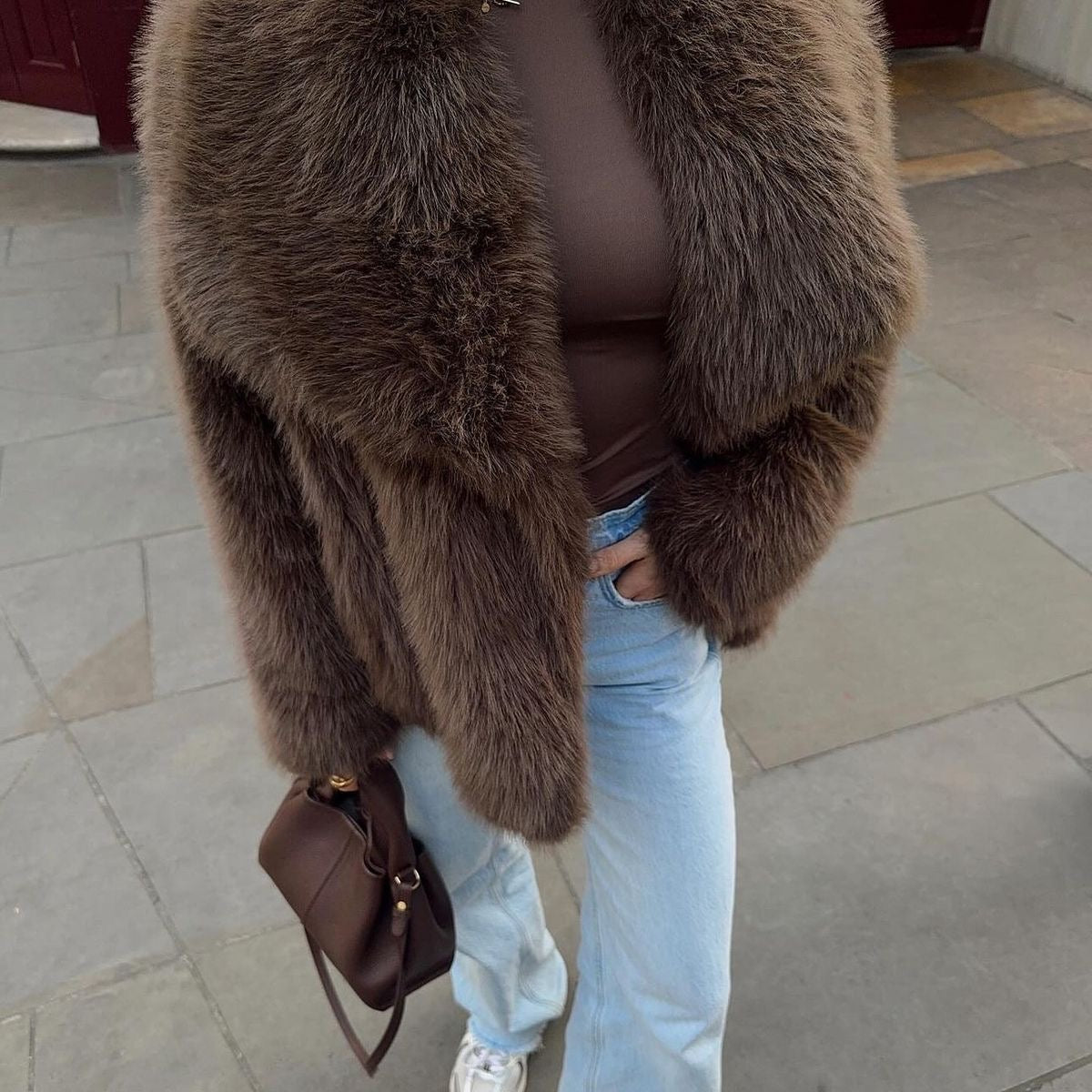 Fur Coat Faux Fur- "Chiara"