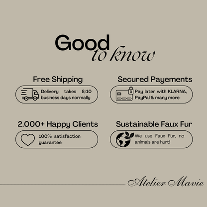 Fur Coat Faux Fur- "Chiara"