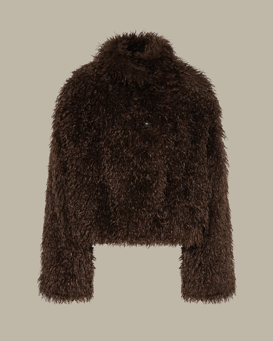 Faux Fur Coat- "Curly"